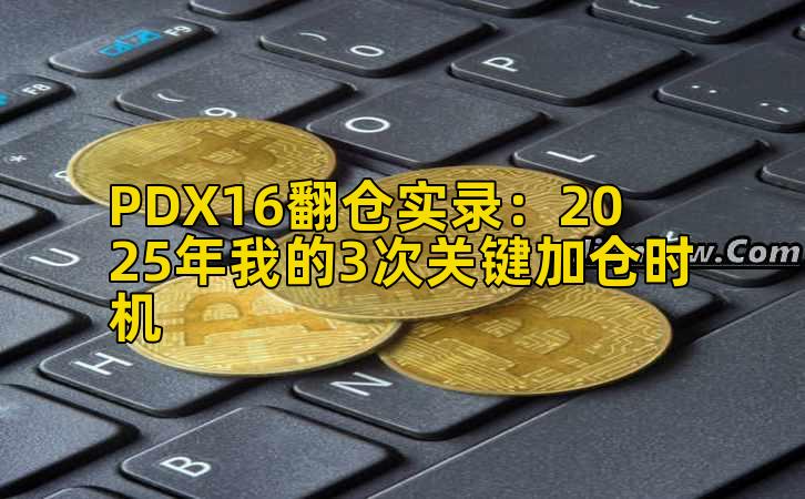 PDX16翻仓实录:2025年我的3次关键加仓时机插图 PDX16翻仓实录:2025年我的3次关键加仓时机插图