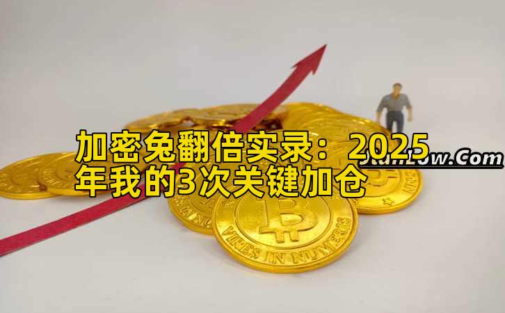 加密兔翻倍实录:2025年我的3次关键加仓插图 加密兔翻倍实录:2025年我的3次关键加仓插图