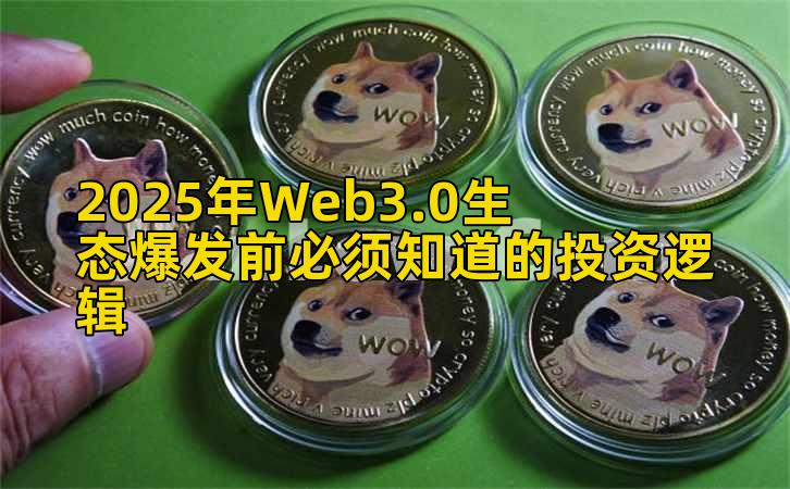 2025年Web3.0生态爆发前必须知道的投资逻辑插图 2025年Web3.0生态爆发前必须知道的投资逻辑插图