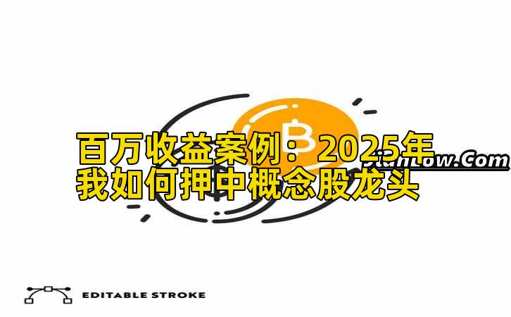 百万收益案例：2025年我如何押中概念股龙头插图