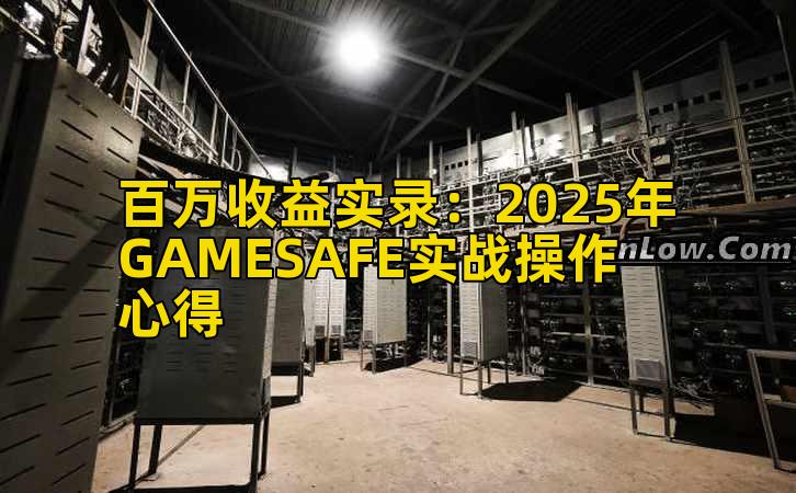百万收益实录：2025年GAMESAFE实战操作心得插图