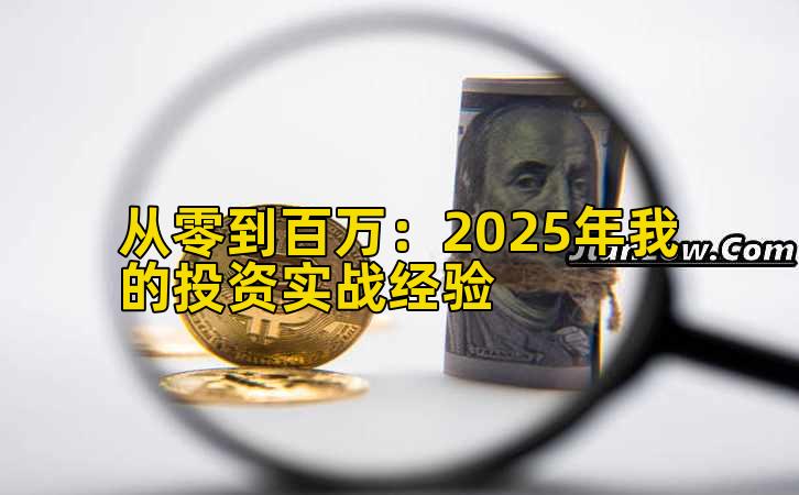 从零到百万:2025年我的投资实战经验插图 从零到百万:2025年我的投资实战经验插图