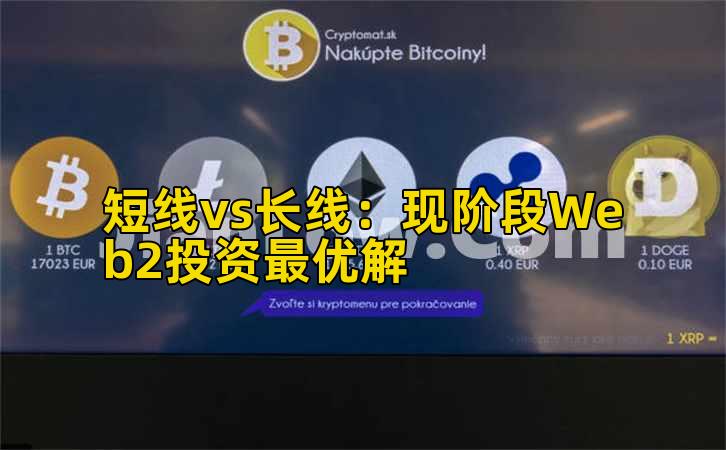 短线vs长线：现阶段Web2投资最优解插图