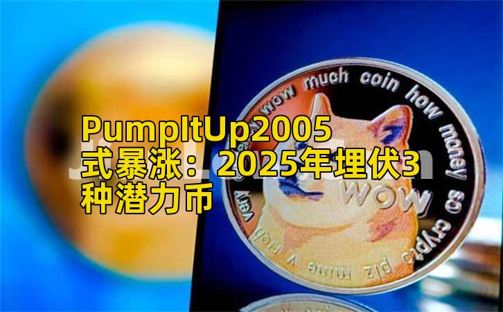 PumpItUp2005式暴涨:2025年埋伏3种潜力币插图 PumpItUp2005式暴涨:2025年埋伏3种潜力币插图