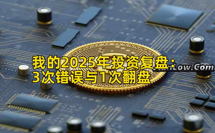 我的2025年投资复盘:3次错误与1次翻盘插图 我的2025年投资复盘:3次错误与1次翻盘插图
