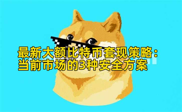 最新大额比特币套现策略:当前市场的3种安全方案插图 最新大额比特币套现策略:当前市场的3种安全方案插图