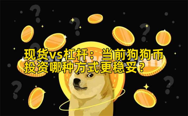 现货vs杠杆:当前狗狗币投资哪种方式更稳妥?插图 现货vs杠杆:当前狗狗币投资哪种方式更稳妥?插图
