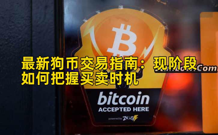 最新狗币交易指南:现阶段如何把握买卖时机插图 最新狗币交易指南:现阶段如何把握买卖时机插图