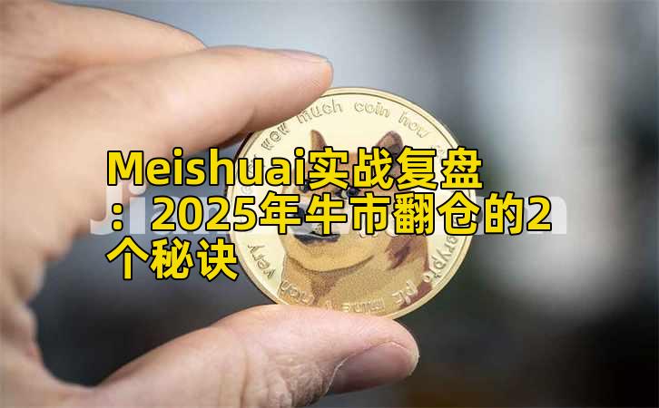 Meishuai实战复盘：2025年牛市翻仓的2个秘诀插图