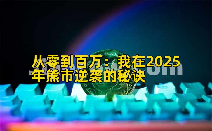 从零到百万:我在2025年熊市逆袭的秘诀插图 从零到百万:我在2025年熊市逆袭的秘诀插图