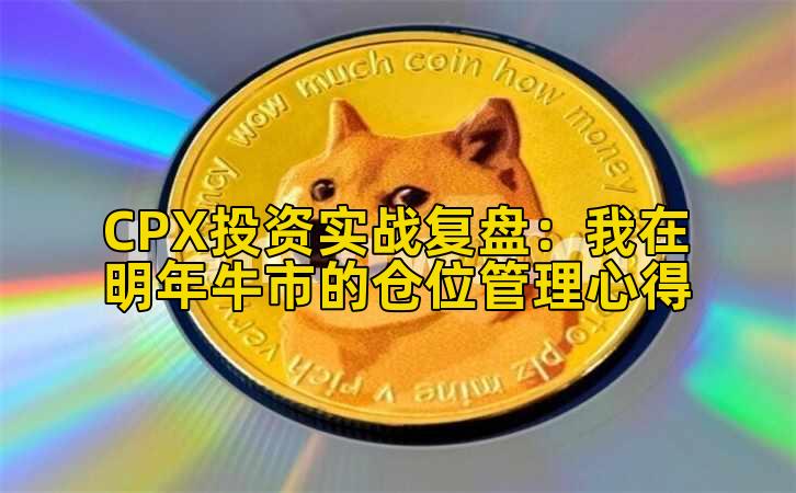 CPX投资实战复盘：我在明年牛市的仓位管理心得插图