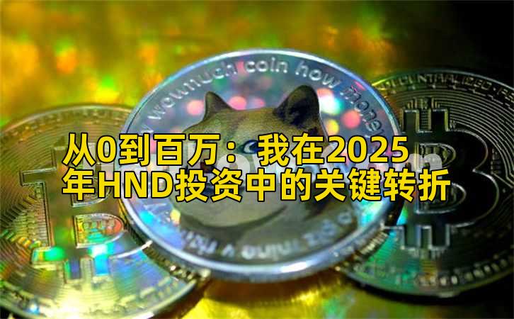 从0到百万:我在2025年HND投资中的关键转折插图 从0到百万:我在2025年HND投资中的关键转折插图