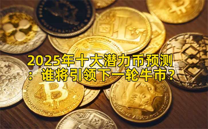 2025年十大潜力币预测：谁将引领下一轮牛市？插图