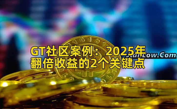 GT社区案例：2025年翻倍收益的2个关键点插图