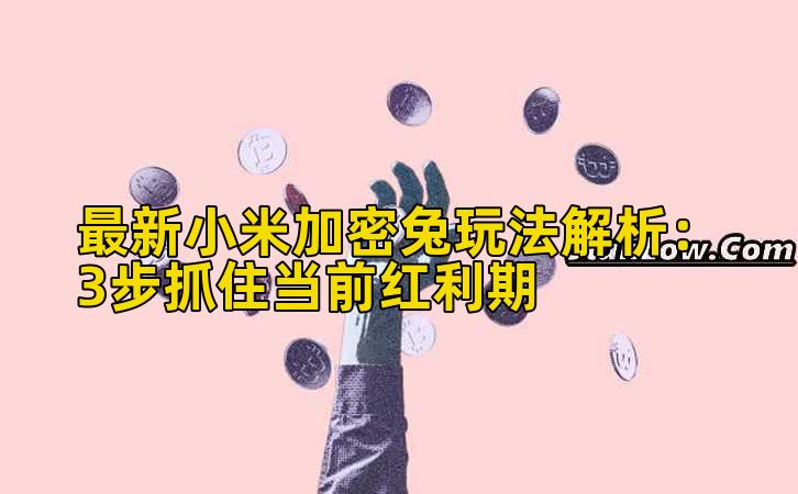 最新小米加密兔玩法解析：3步抓住当前红利期插图