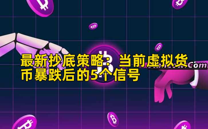 最新抄底策略：当前虚拟货币暴跌后的5个信号插图