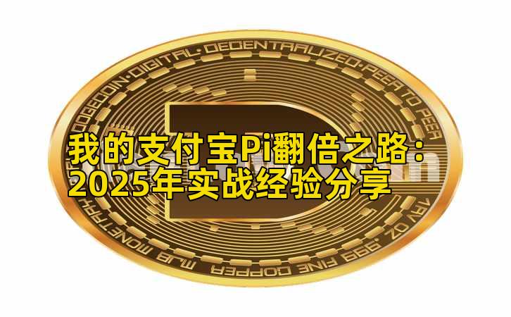 我的支付宝Pi翻倍之路：2025年实战经验分享插图