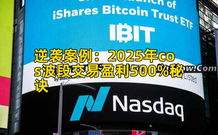 逆袭案例:2025年cos波段交易盈利500%秘诀插图 逆袭案例:2025年cos波段交易盈利500%秘诀插图