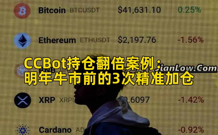 CCBot持仓翻倍案例：明年牛市前的3次精准加仓插图