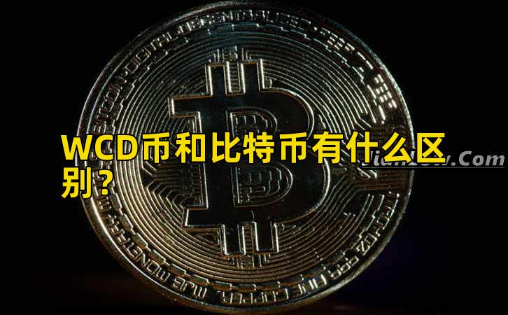 WCD币和比特币有什么区别？插图