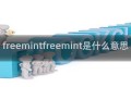 freemintfreemint是什么意思
