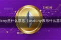 usdcny是什么意思（usdcny表示什么意思）