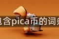 包含pica币的词条