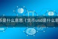 usd币是什么意思（货币usd是什么意思）