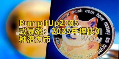 PumpItUp2005式暴涨：2025年埋伏3种潜力币