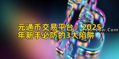 元通币交易平台：2025年新手必防的3大陷阱