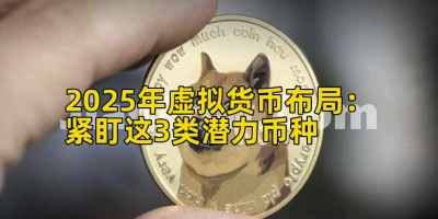 2025年虚拟货币布局：紧盯这3类潜力币种