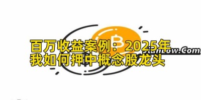 百万收益案例：2025年我如何押中概念股龙头