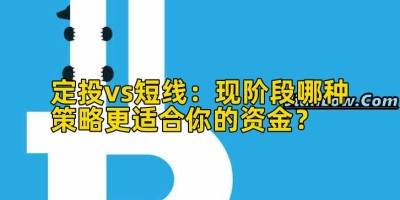 定投vs短线：现阶段哪种策略更适合你的资金？