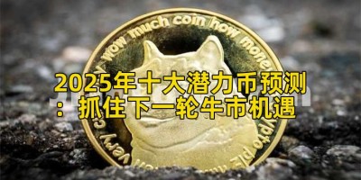 2025年十大潜力币预测：抓住下一轮牛市机遇