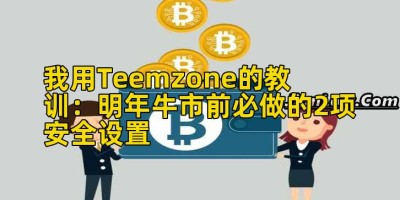 我用Teemzone的教训：明年牛市前必做的2项安全设置