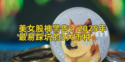 美女股神警告：2025年最易踩坑的3大币种
