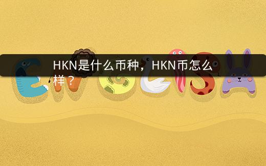 HKN是什么币种，HKN币怎么样？插图