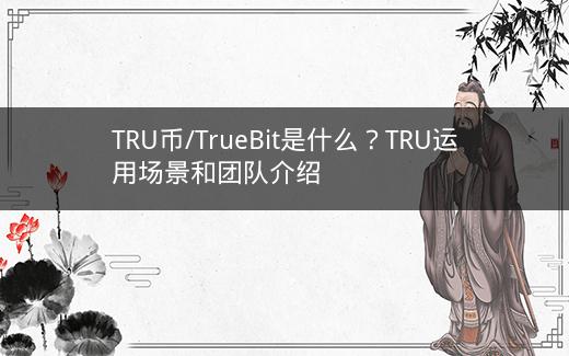 TRU币/TrueBit是什么？TRU运用场景和团队介绍插图